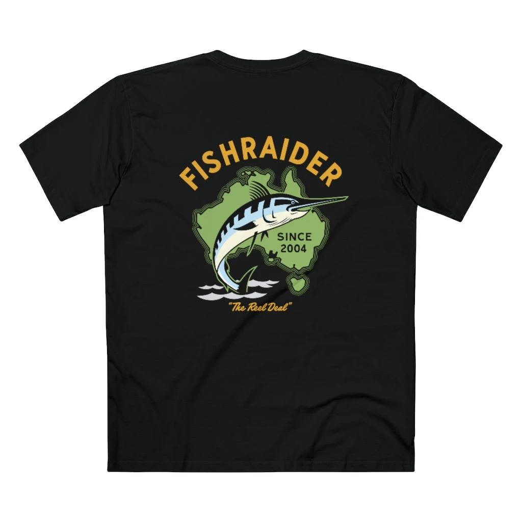 Fishraider Reel Deal Tee (Mens) 1 Fishraider Reel Deal Tee (Mens)