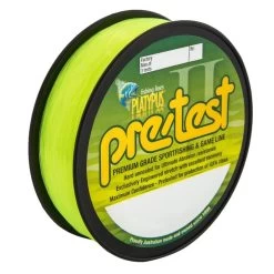 500m Spool Of Platypus Yellow Pre-Test Monofilament Fishing Line-IGFA Class Line -Fishing Shop 1141010
