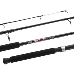 6'6 Jarvis Walker Tuff Tip 4-8kg Fishing Rod-2 Pce Spin Rod With Solid Glass Tip