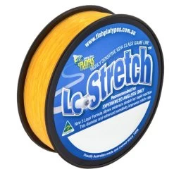 500m Spool Of Orange Platypus Lo-Stretch Mono Fishing Line - IGFA Class Line -Fishing Shop 1241008O
