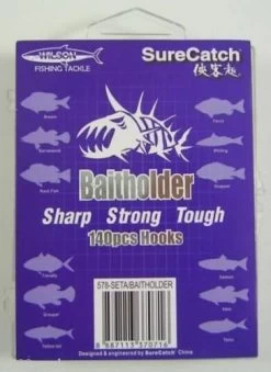 Surecatch 140 Piece Assorted Baitholder Fishing Hook Pack In Tackle Box -Fishing Shop 308ahb abc85f3c 69f9 40be 97c7 6d4fe13ff889