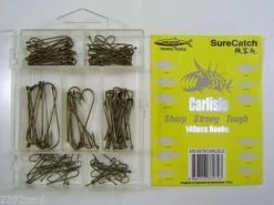 Surecatch 140 Piece Assorted Carlisle Fishing Hook Pack In Tackle Box -Fishing Shop 308ahc 6e20eb6e 9399 4c72 905f 1f72eee8d098