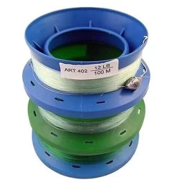 3 X 4 Inch Hand Casters Pre Rigged With 100m Of 12lb Mono Fishing Line