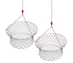 2 X Wilson Ready Rigged Wire Bottom Crab Nets- 2 Rings With Float And Rope