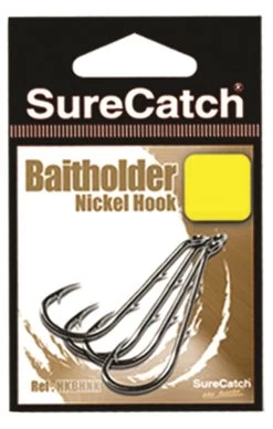 1 Packet Of SureCatch Nickle Baitholder Fishing Hooks -Fishing Shop 309ppnb3 0