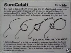 1 Packet Of Surecatch Suicide Nickel Fishing Hooks -Fishing Shop 309pps1 699a64b1 7720 42bf ad5d c77a47fffc6a