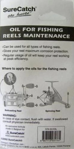 Surecatch 30ml Fishing Reel Maintenance Gear Oil -Fishing Shop 309sco 4c80dd0f d340 4398 a048 dd404e884e3a