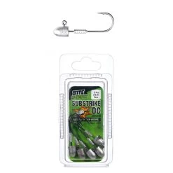 5 Pack Of 1/4oz Size 3/0 Bite Science Substrike DC Jigheads With BKK Hooks