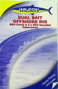 Wilson Live Dual Bait Offshore Rig - 8/0 Circle & 2 X 6/0 Snooded Paternoster -Fishing Shop 331rdbor6 0 70cd3d5a dd6f 4957 a1f6 96675fb01449