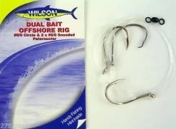 Wilson Live Dual Bait Offshore Rig - 8/0 Circle & 2 X 6/0 Snooded Paternoster -Fishing Shop 331rdbor6 0 8d2c6056 8520 4109 82a5 55f8440913b1