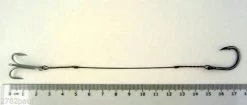 Wilson Live Bait/Dead Bait Wire Rig - #2 Treble & Hoodlum - 69lb Wire Trace -Fishing Shop 331rlbdbwr2 aa8e99be d630 4b42 89f9 3e38270939be