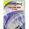 Wilson Tailor Fishing Rig 3x5/0 Hook-Setup - 40lb Clear Mono Leader