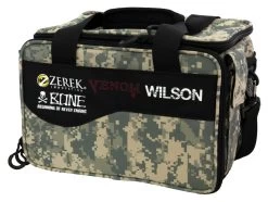 Wilson Small Digi Camo Series Fishing Tackle Bag With Three Fishing Tackle Trays