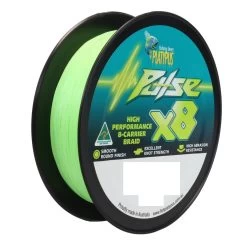300m Spool Of Platypus Pulse X8 Braided Fishing Line - Aussie Green Braid -Fishing Shop 3834020