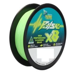 300m Spool Of Platypus Pulse X8 Braided Fishing Line - Aussie Green Braid -Fishing Shop 3834050