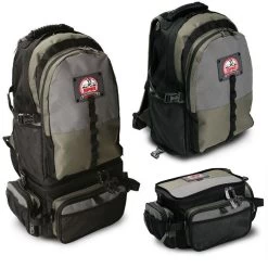 Rapala 3 In 1 Fishing Backpack Combo - Detachable Tackle Bag With 2 Tackle Trays