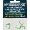 5 Pack Of Replacement Watersnake Square Indicator Clips To Suit Auto/Manual PFDs
