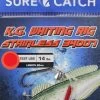 Surecatch King George Whiting Rig With Stainless Steel 34007 Hooks