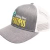Platypus Fishing Lines Heather Grey/White Premium Trucker Cap