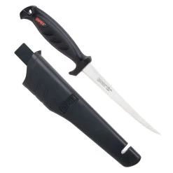 6 Inch Rapala Deluxe Falcon Fillet Knife With Sheath And Built-In Sharpener