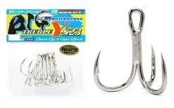 6 Pack Of Decoy Y-S23 Treble Fishing Hooks - 3X Strong Monster GT Trebles