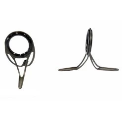 Gun Metal Grey Fishing Rod Runner With Titanium Ring - Rod Guide -Fishing Shop GGT30