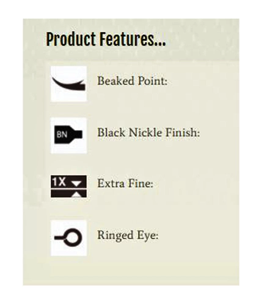 3 Packs Of Mustad 39951NPBLN Demon Circle Light Chemically Sharp Fishing Hooks 2 3 Packs Of Mustad 39951NPBLN Demon Circle Light Chemically Sharp Fishing Hooks - Image 2