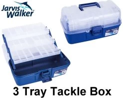 Jarvis Walker 3 Tray Clear Top Fishing Tackle Box - Tackle Storage Box -Tool Box 7 Jarvis Walker 3 Tray Clear Top Fishing Tackle Box - Tackle Storage Box -Tool Box -Fishing Shop Jw 3 tray Clear Top 83c94c91 ce67 4014 a1a0 989e3838d6f1