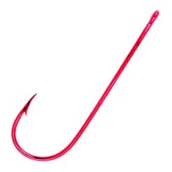 5 Packets Of Size 1 Eagle Claw Lazer Sharp L214R Fine Wire Red Aberdeen Fishing Hooks Qty: 50 Hooks -Fishing Shop L214RGH1 0