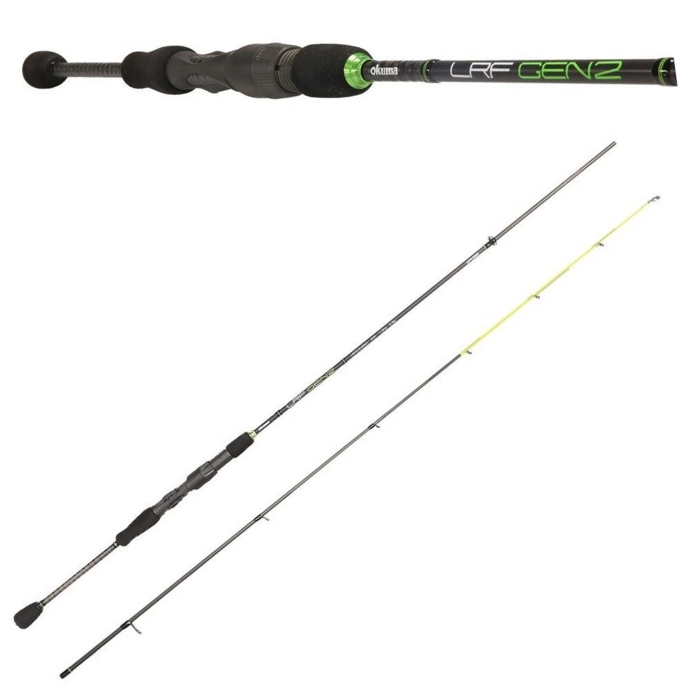 7ft Okuma LRF GEN2 2-4kg Fishing Rod - 2 Pce Split Butt Spin Rod 1 7ft Okuma LRF GEN2 2-4kg Fishing Rod - 2 Pce Split Butt Spin Rod