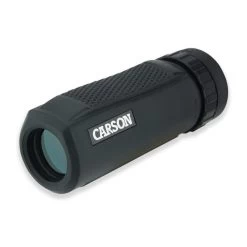 Carson WM-025 BlackWave 10x25mm Waterproof Monocular With Pouch And Lens Cloth