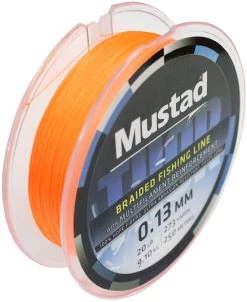 1 X 250m Spool Of Mustad Thor Braid - 4 Strand Hot Orange Braided Fishing Line -Fishing Shop Mustad Thor Braid 250m 98810367 e3ef 4ed9 9fe2 f21582685eac
