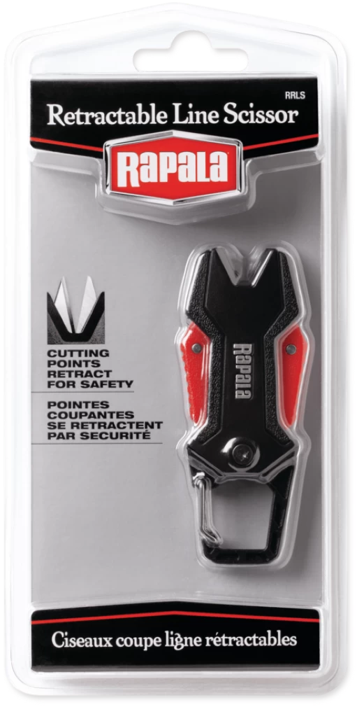 9cm Rapala RCD Retractable Fishing Line Scissors With Built-In Carabiner 3 9cm Rapala RCD Retractable Fishing Line Scissors With Built-In Carabiner - Image 3