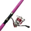 7ft Rapala Femme Fatale 6-8kg Pink Fishing Rod And Reel Combo Spooled With Line