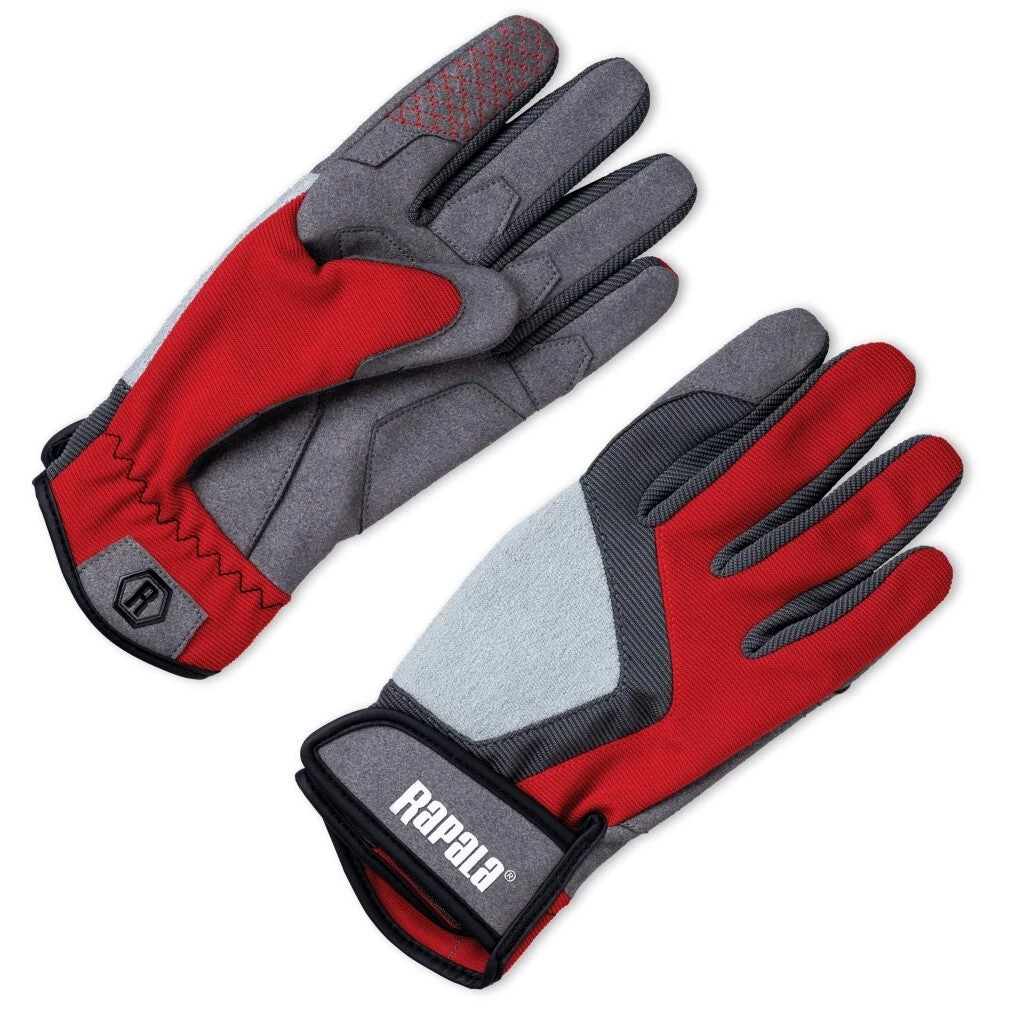 1 Pair Of Rapala Performance Fishing Gloves 1 1 Pair Of Rapala Performance Fishing Gloves
