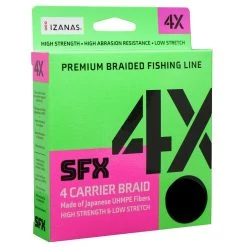 300yd Spool Of Yellow Sufix SFX 4X Premium Braided Fishing Line -4 Carrier Braid -Fishing Shop SFX4B20LBY300Y