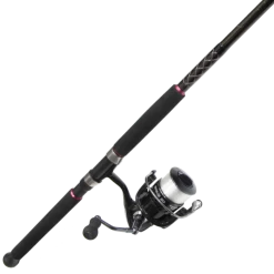 7ft Silstar Sirius 2-4kg Fishing Rod And Reel Combo With Solid Glass Tip - 2 Pce