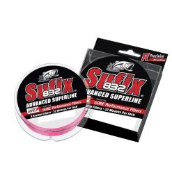300yd Spool Of Sufix 832 Superline Braided Fishing Line - Pink Braid -Fishing Shop SUFB880300P
