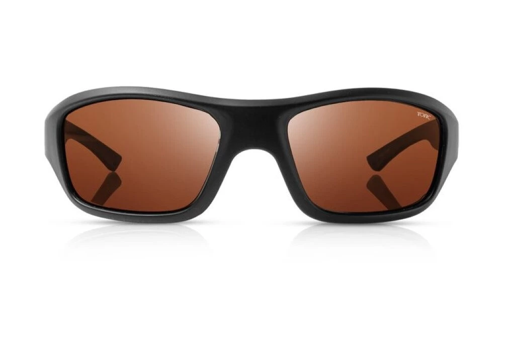 Tonic Evo Polarised Sunglasses With Glass Copper Photochromic Lens & Black Frame 2 Tonic Evo Polarised Sunglasses With Glass Copper Photochromic Lens & Black Frame - Image 2