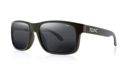 Tonic Mo Polarised Sunglasses With Glass Grey Photochromic Lens & Black Frame