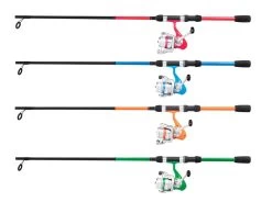 6ft Okuma 2 Piece Vibe Fishing Rod And Reel Combo Spooled With Line