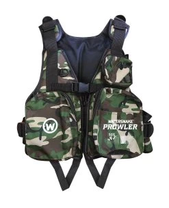 Watersnake Prowler Camo Adult Life Jacket - Level 50S PFD -Fishing Shop Watersnake Prowler Med