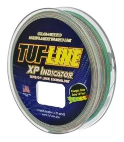 600yd Spool Of Tuf-Line XP Indicator Colour-Metered Braided Fishing Line