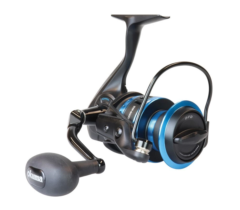 Okuma Azores XP 8000H High Speed Spinning Fishing Reel - 7 Bearing Spin Reel 1 Okuma Azores XP 8000H High Speed Spinning Fishing Reel - 7 Bearing Spin Reel