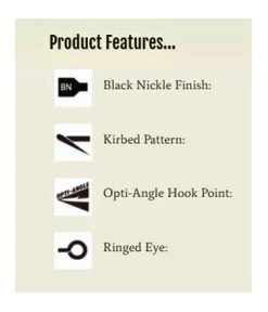 1 Box Of Mustad 10829NPBLN Big Gun Kirbed Chemically Sharpened Fishing Hooks 21 1 Box Of Mustad 10829NPBLN Big Gun Kirbed Chemically Sharpened Fishing Hooks -Fishing Shop h10829npbln1 0 47e57fce 1aed 4e28 a00a 52e5e6483146