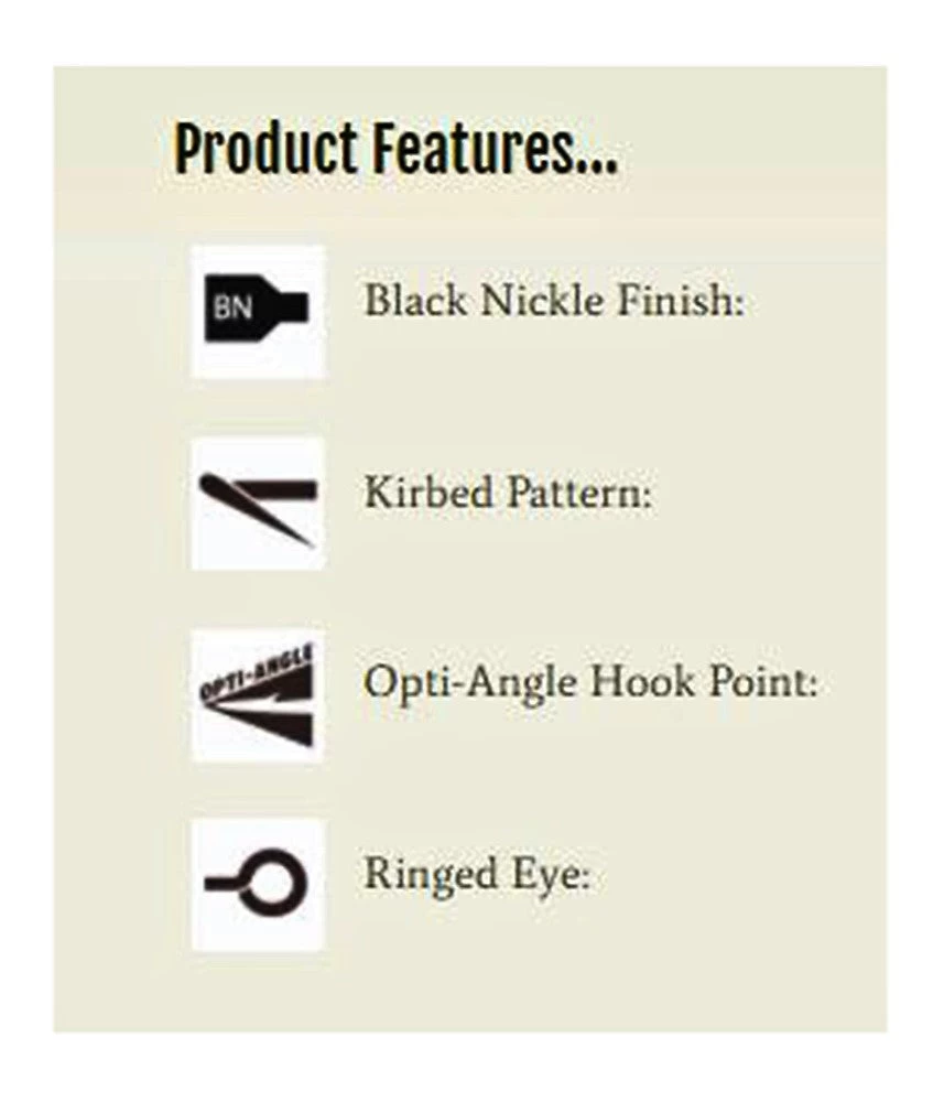 1 Box Of Mustad 10829NPBLN Big Gun Kirbed Chemically Sharpened Fishing Hooks 6 1 Box Of Mustad 10829NPBLN Big Gun Kirbed Chemically Sharpened Fishing Hooks - Image 6