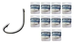 10 Boxes Of Mustad 37140 Bronze Wide Gap Fishing Hooks -Fishing Shop h371403 0x10 1