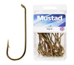 1 Box Of Mustad 79640 Bronze French Viking Fishing Hooks -Fishing Shop h796408 0