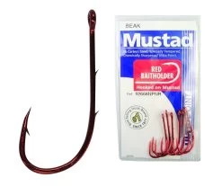 1 Packet Of Mustad 92668NPNR Red Baitholder Chemically Sharp Fishing Hooks 28 1 Packet Of Mustad 92668NPNR Red Baitholder Chemically Sharp Fishing Hooks -Fishing Shop hp92668npnr4