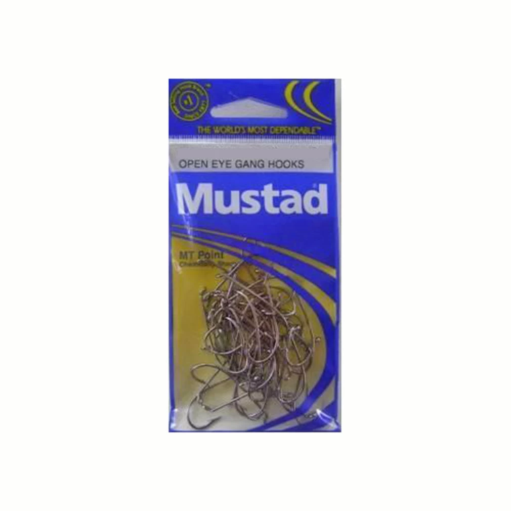 Size 3/0 Mustad 4202bln M.T Point Gang Hooks Chem Sharp Qty 33 Fishing Hooks 1 Size 3/0 Mustad 4202bln M.T Point Gang Hooks Chem Sharp Qty 33 Fishing Hooks